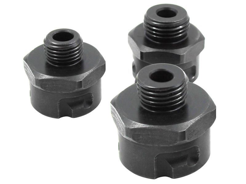 Faithfull - Set Nut Lepas Cepat Arbor Lubang Gergaji, 3 Keping