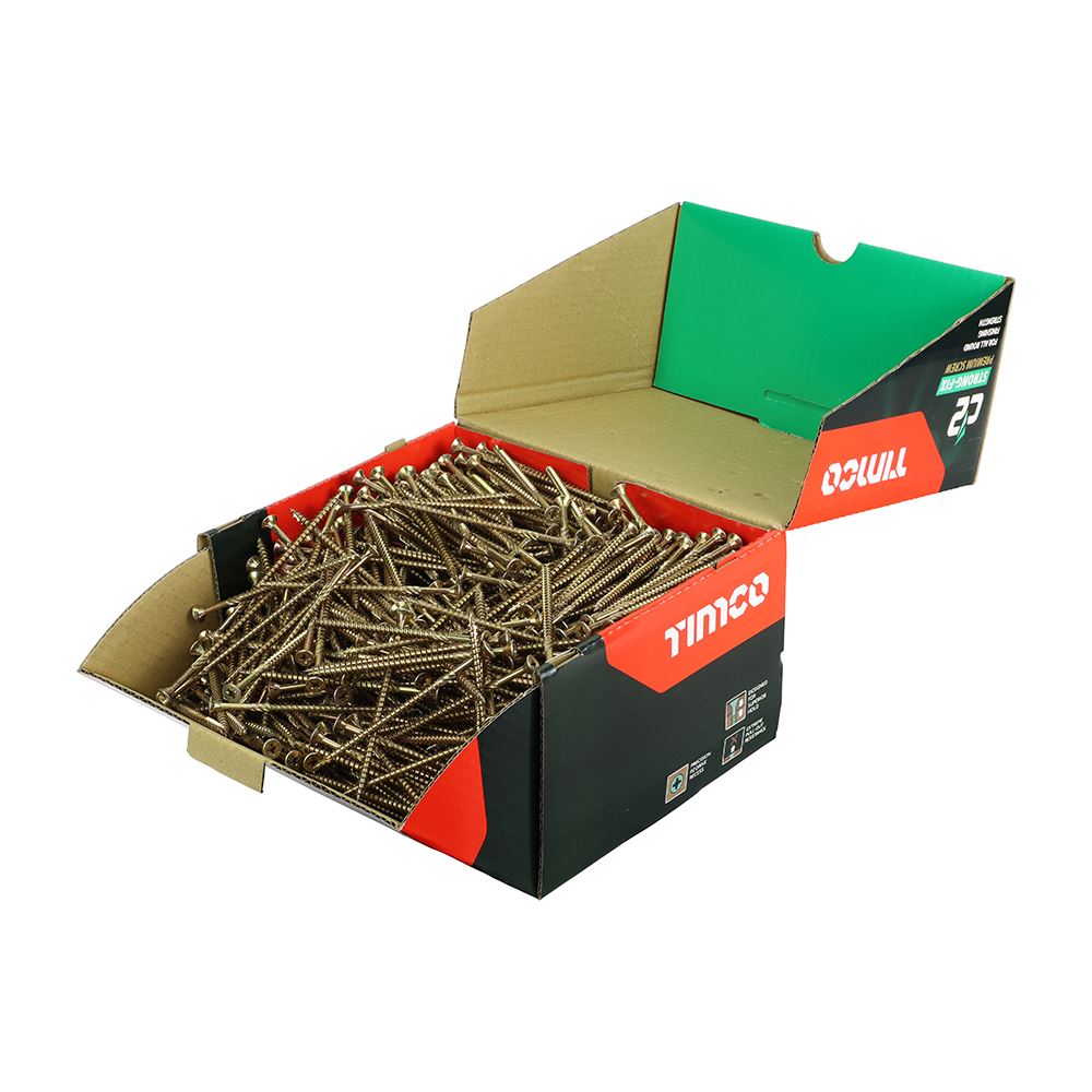 Timco C2 Multi-Purpose Screws 5.0 x 100mm, 1000pc Pack