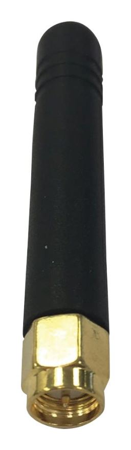 RF SOLUTIONS Antenne fouet WiFi 2dBi, SMA mâle, 59mm