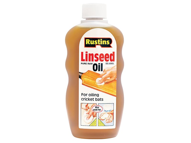 Rustins Ruwe Lijnolie 125ml voor Houtverzorging & Smering