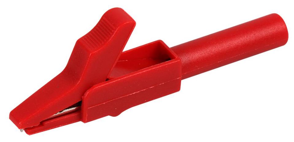 TENMA - 15A 4mm Penjepit Buaya Bertebat, Merah