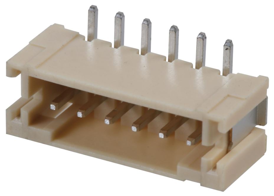 EDAC 6-Way SMT Header, 2mm Pitch, UL94V-0
