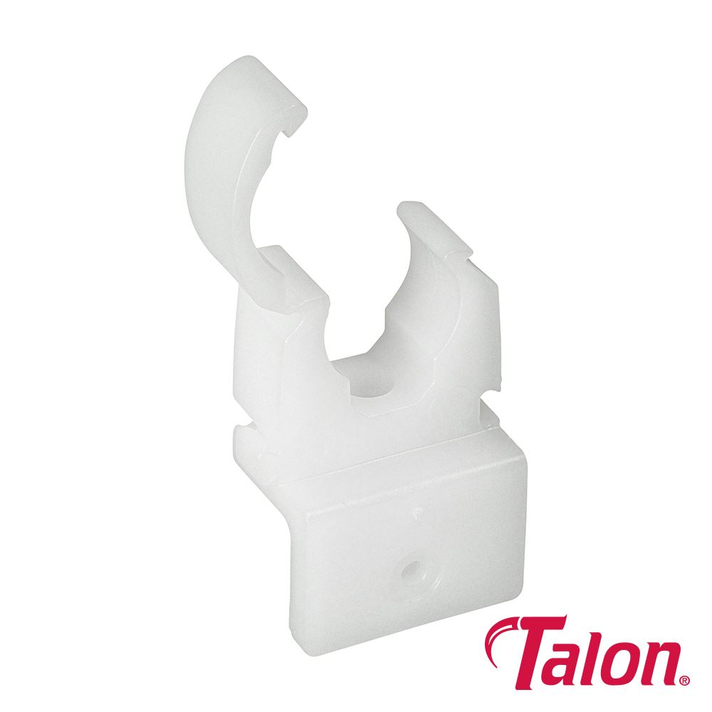 Timco Clip para Vigas EZ - Polipropileno Blanco, 15mm (Paquete de 25)