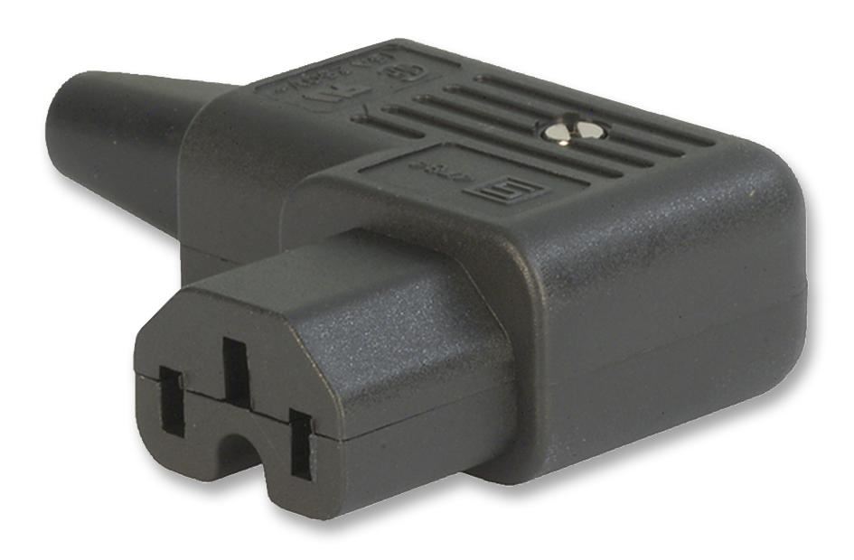 SCHURTER Conector IEC C15 Reensamblable, Angulo Recto, 15A 250V