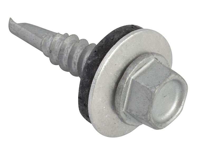 ForgeFix Vite TechFast a Testa Esagonale per Tetti 5.5x25mm, Confezione da 100
