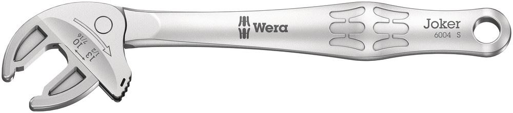 Wera 6004 Joker S Self-Setting Spanner, 10-13mm x 7/16-1/2, 154mm