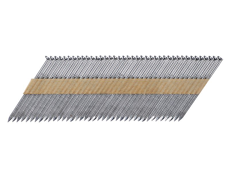 DEWALT Clavos Galvanizados de Anillo 2.8x75mm, Ángulo 33°, Paquete de 2200