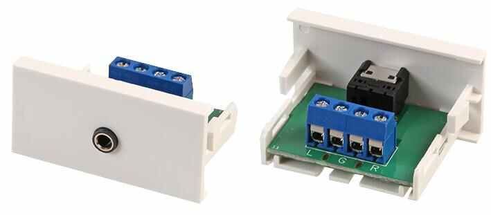 CLEVER LITTLE BOX Conec2 3.5mm Jack Snap-In Module - Screw Terminal