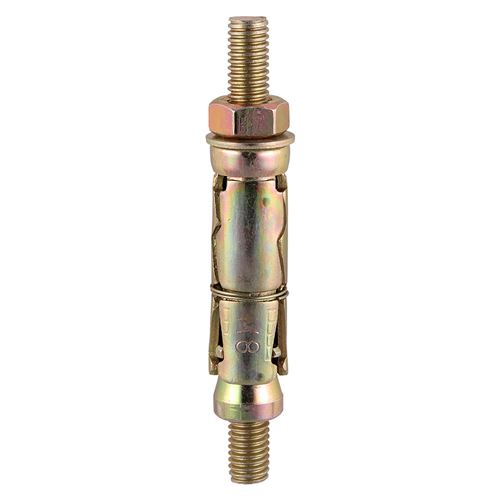 Timco M10 Shield Anchor Projecting Bolts, Yellow, 16pc