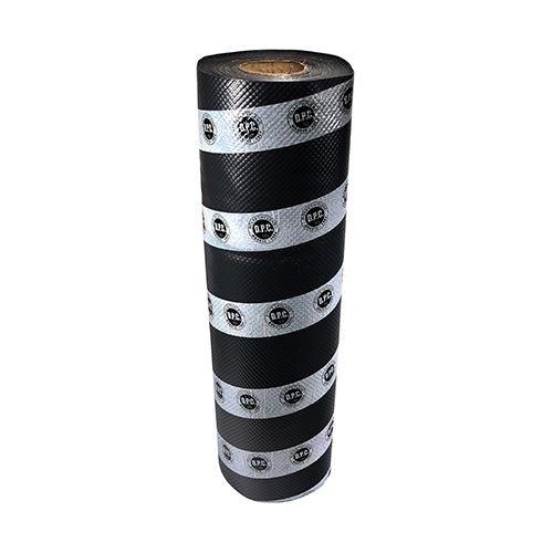 Timco Zwarte Dichtingsbaan Vochtwerend, 600mm x 30m, Gerecycled PE
