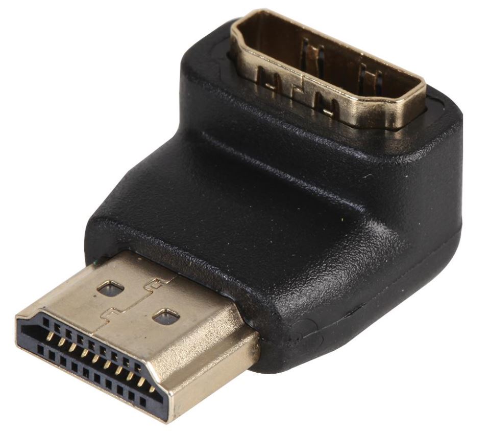 PRO SIGNAL - Adaptateur HDMI 90°, Fiche à Prise