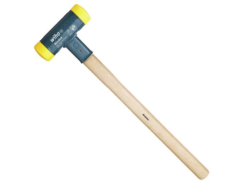 Wiha Soft-Face Dead-Blow Hammer with Hickory Handle, 436g