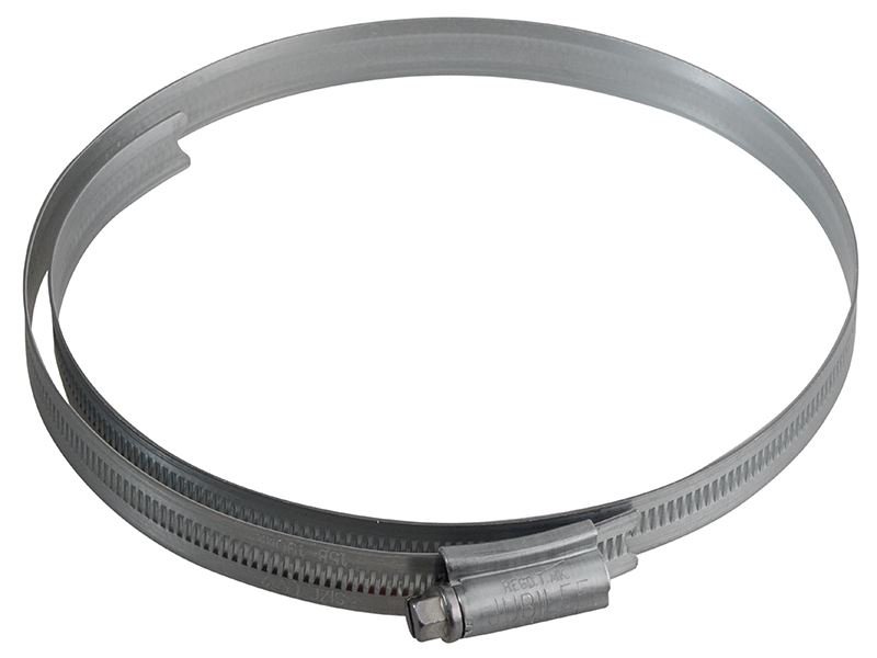 Jubilee® Fascetta per Tubo in Acciaio Zincato 7,5 pollici (158-190mm)