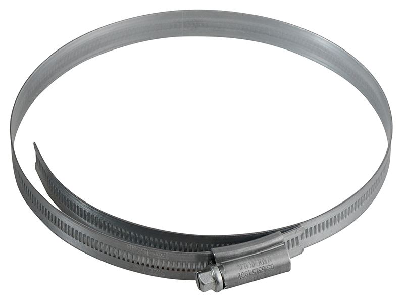 Collier de serrage à vis protégé zinc Jubilee® 7 po 135-165mm