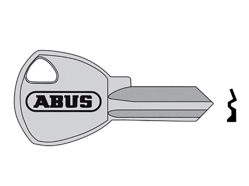 ABUS 65/20 20mm 新轮廓钥匙坯