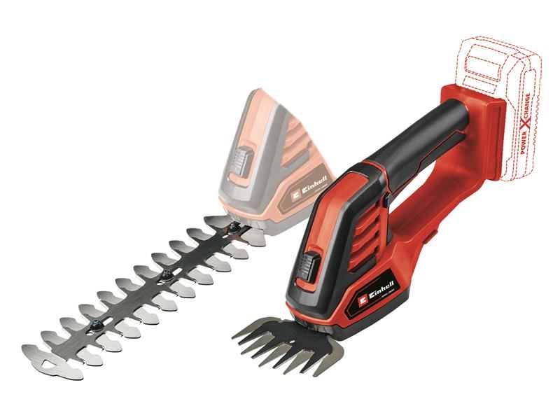 Einhell Tijera de Césped y Arbustos GE-CG 18/100 Li-Solo 18V (sin batería)