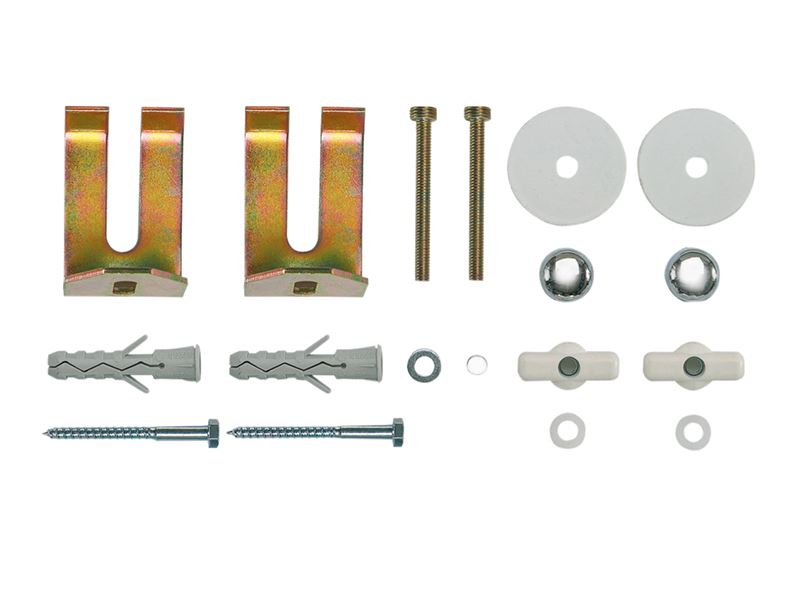 Rawlplug 67 488 Kit di Fissaggio Laterale Regolabile per WC