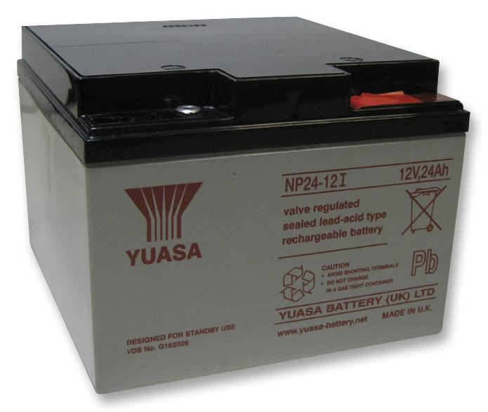 Yuasa NP Series - Σφραγισμένη Μπαταρία Μολύβδου-Οξέος 12V 24Ah