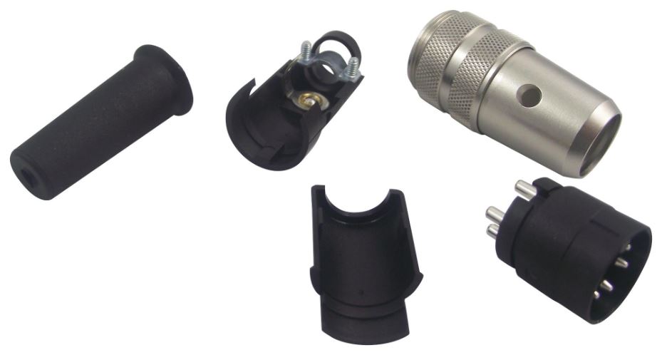 BINDER Conector Circular 680 Series 5 Pinos, M16