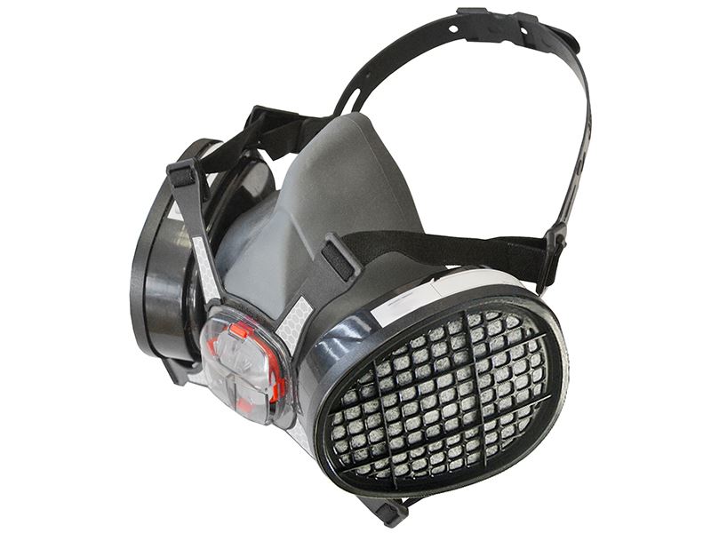 Masque respiratoire demi-face Scan Twin avec filtres A1