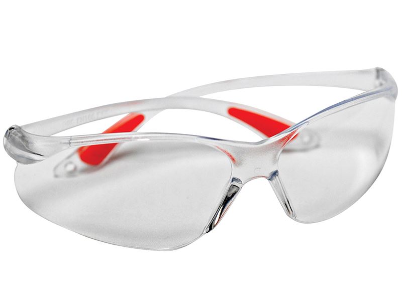 Vitrex Premium Safety Glasses - Clear Polycarbonate Lens