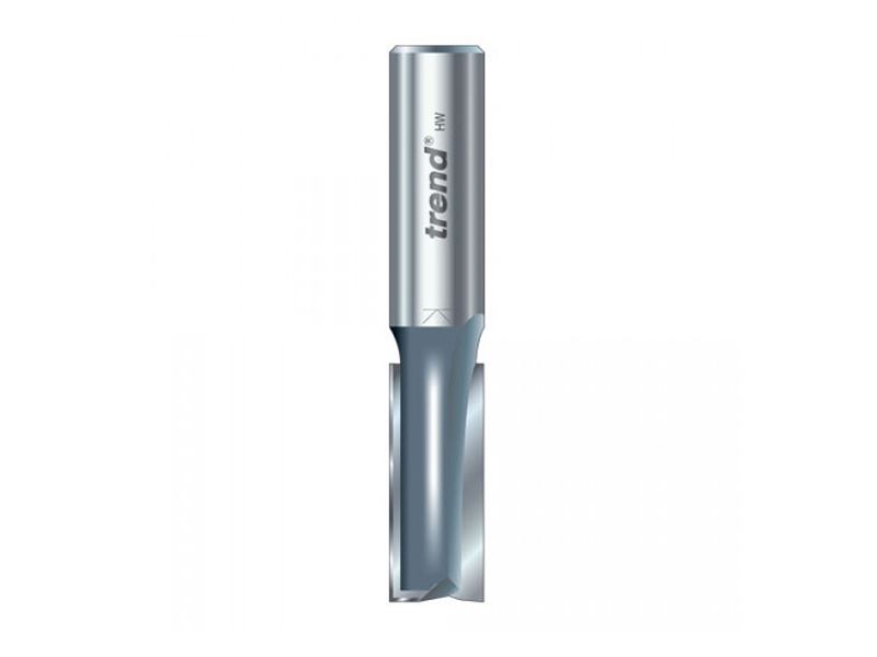 Trend TCT 2플루트 커터 3/6x1/2, 10mm x 19mm