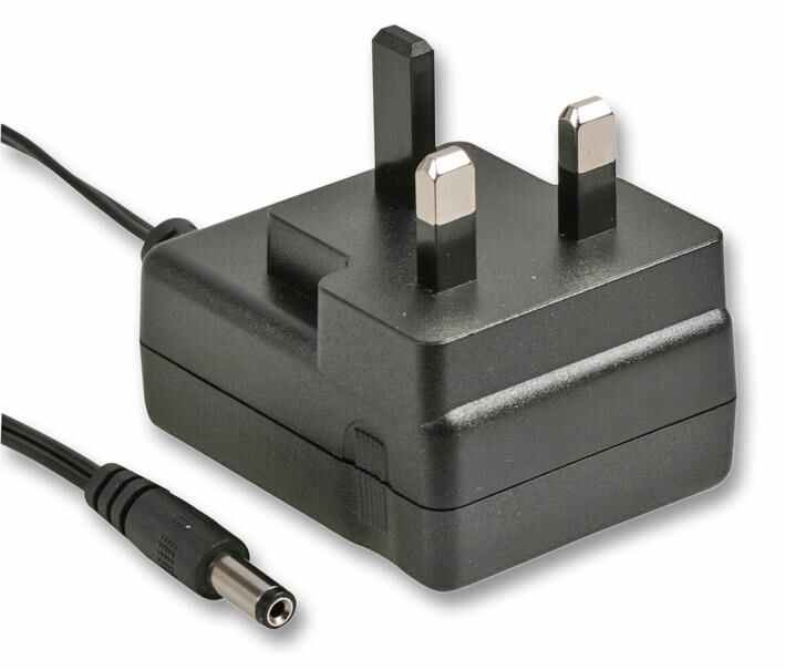 Powerpax 5V 2.5A UK Plug Power Supply, 15W
