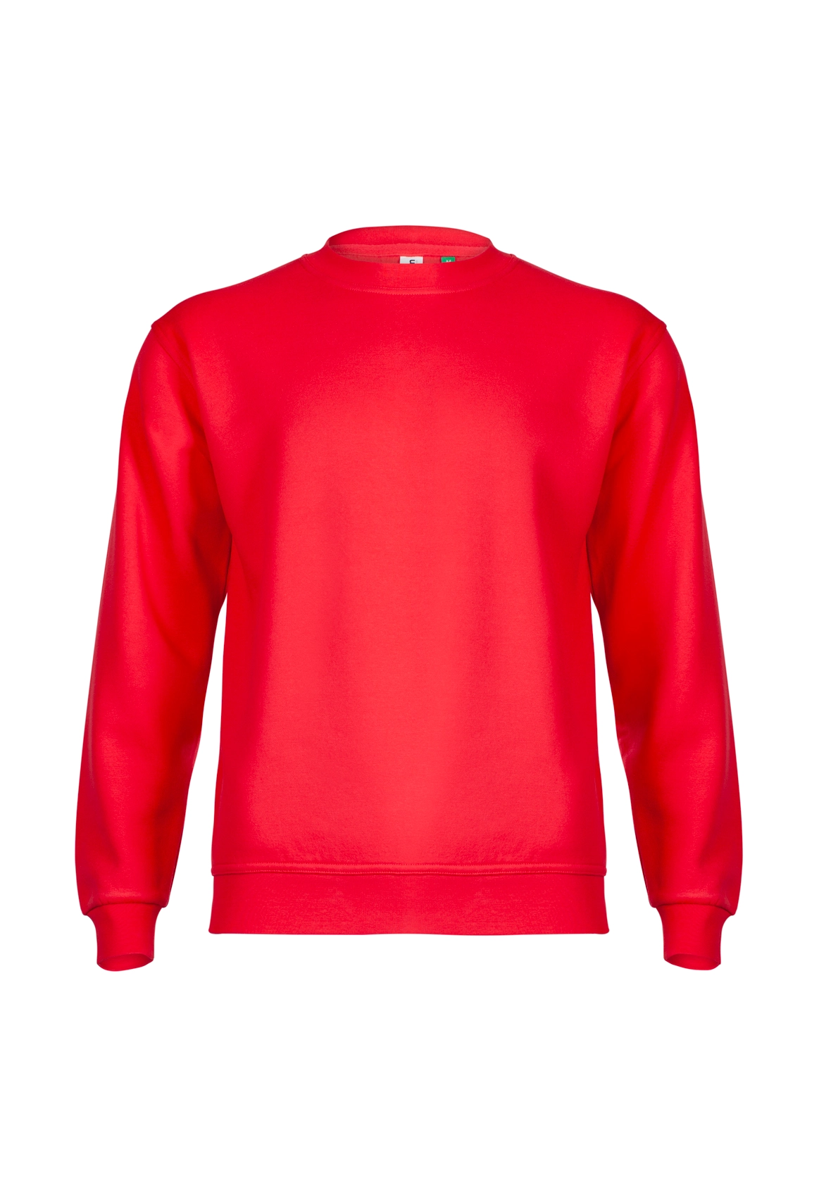Uneek Unisex Öko-Sweatshirt - Superweicher Luxus-Stoff - Rot - Größe XS