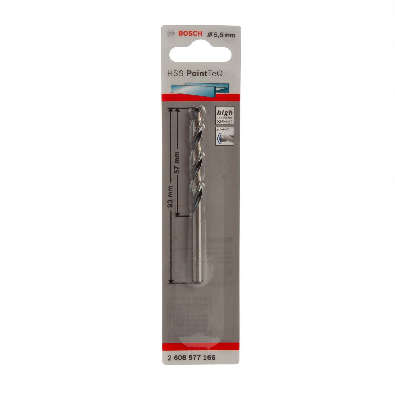 Bosch HSS PointTeQ píosa druilíla casadh 5.5mm