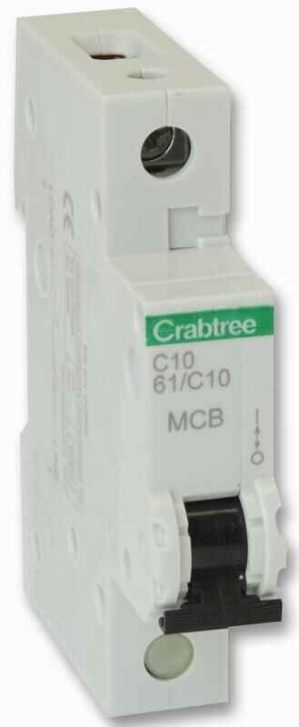 Crabtree Starbreaker 10A SP Type C MCB