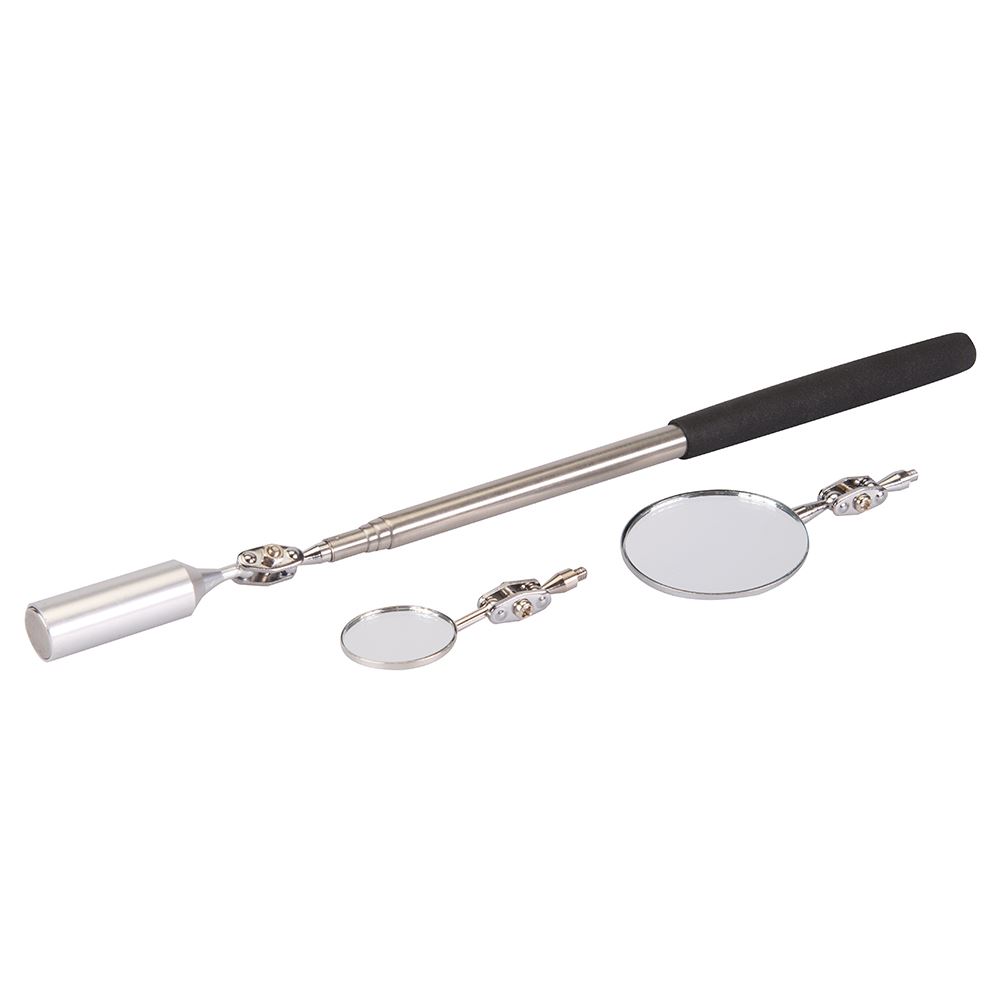 Silverline 3-in-1 Pick-Up Tool with Magnetic Head & Mirror, 800mm