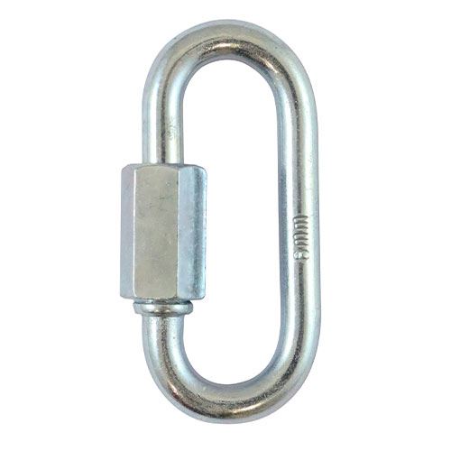 Timco - Maillons de réparation rapide, zingués, 6mm, lot de 5