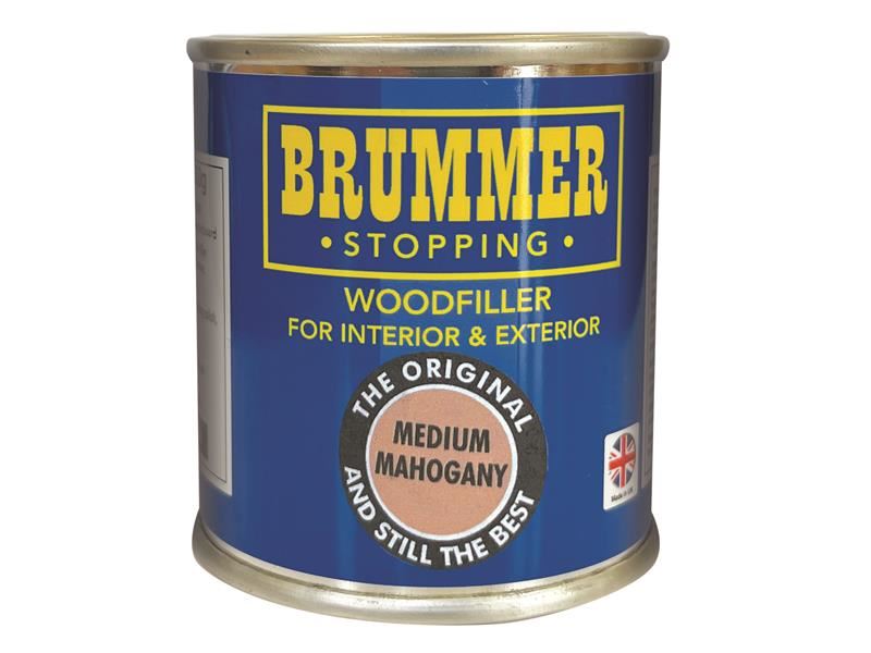 Brummer® Wood Filler, Medium Mahogany, 250g