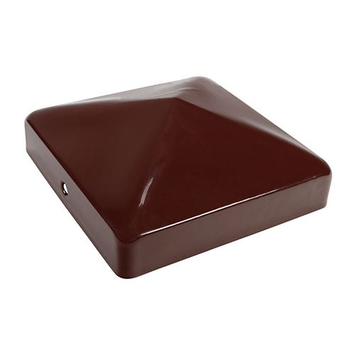 Timco Fence Post Cap, Oxide Red, 100mm x 100mm (4x4 inches)