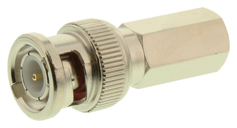 MULTICOMP PRO - 75 Ohm BNC Plug, 11GHz, RG59, RG62, Χρυσοπλαστέ, Με Προσαρμογή