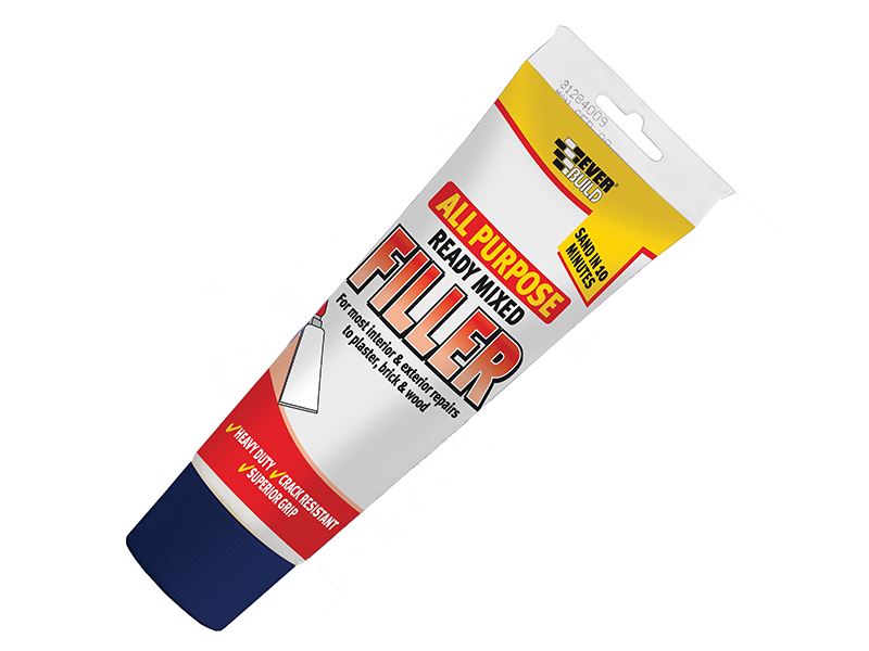 Everbuild Sika Instant Filler Tube, White, 330g