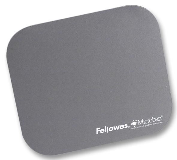 FELLOWES Microban Αντιβακτηριακό Σκέπαστρο Ποντικιού, Ασημί