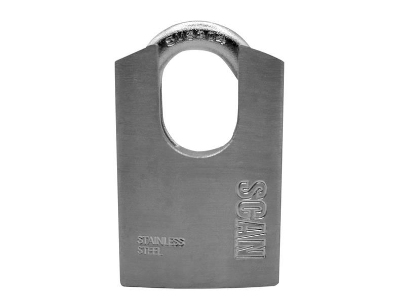 Scan Stainless Steel Shrouded Padlock, 50mm