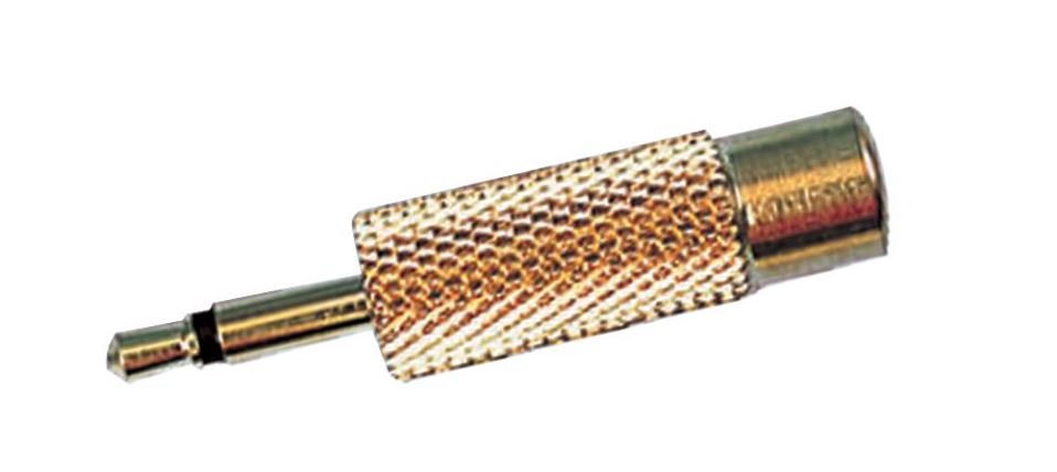 PRO SIGNAL Προσαρμογέας Φωνικής Υποδοχής σε Βύσμα 3.5mm με Επιχρύσωση