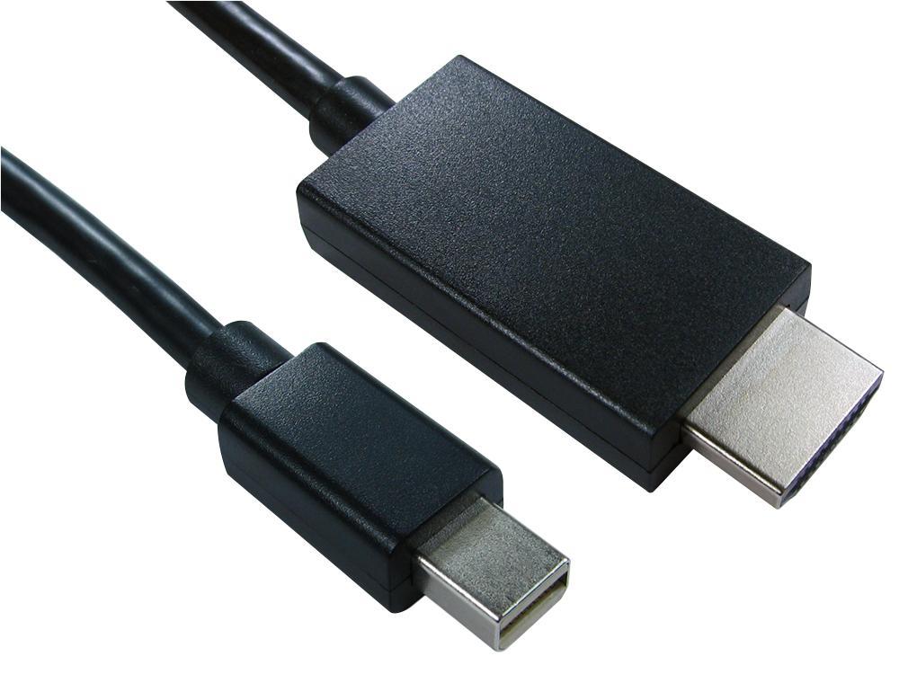 PRO SIGNAL - Mini DisplayPort 轉 HDMI 連接線 1米
