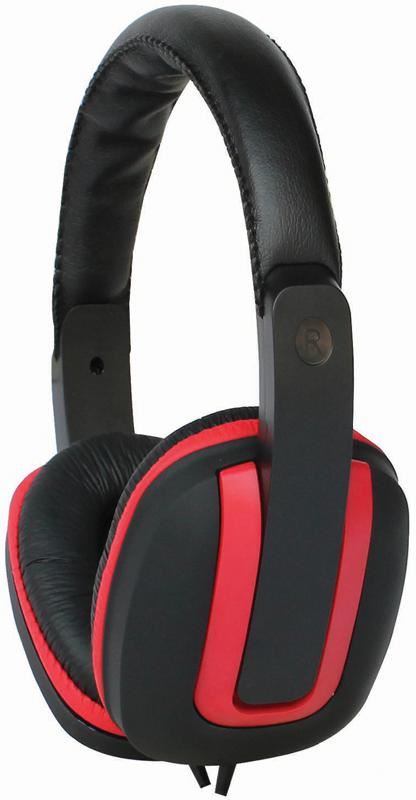 PRO SIGNAL Auscultadores Hi-Fi, Vermelho/Preto