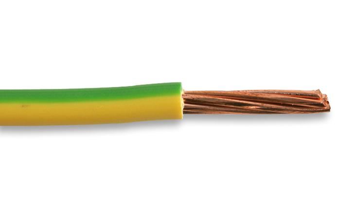PRO POWER LSOH Cábla Conduit, 1.50mm² Glas/Buí, 100m