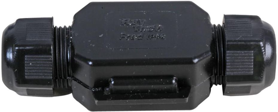 RAYTECH Conector de Cable tripolar, 2.5mm², IP68, Blanco