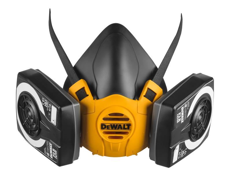 DEWALT P3 級半面罩防毒面具 - 大碼