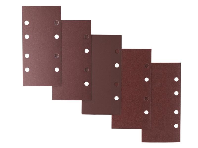 IRWIN Set di Carte da Smeriglio 1/3 Punzonate Quick Fit, 93 x 190mm, 10 Pezzi