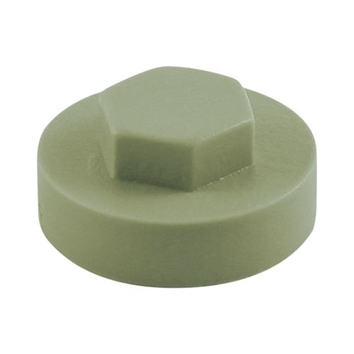 Timco - Capuchons hexagonaux, Meadowland, Plastique, 16mm (Lot de 1000)