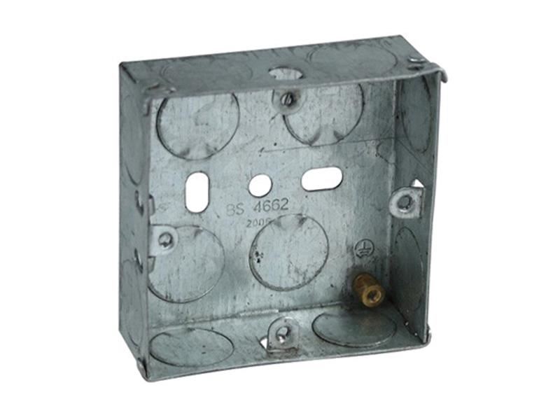 Axiom Steel Switch Box 16mm (Pack of 20)