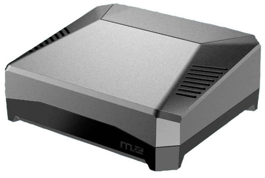 HiLo Argon ONE M.2 Case for Raspberry Pi 4 - Space Grey