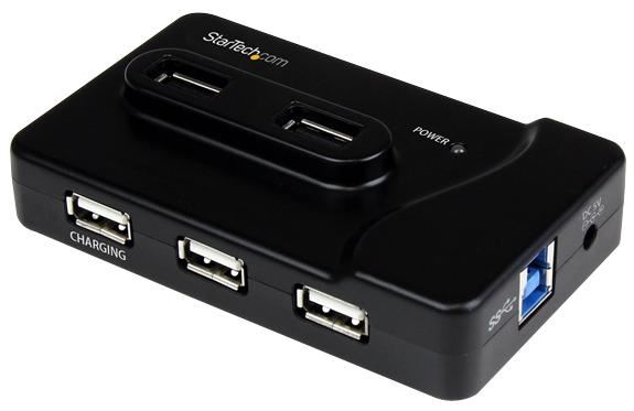 STARTECH 6-Port USB Hub with 2x USB 3.0 & 4x USB 2.0