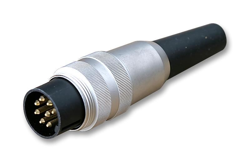 LUMBERG Conector DIN recto 8 pines con terminales de soldar